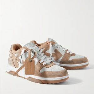 Brand NEW Off-White Distressed Out Of Office Sneakers